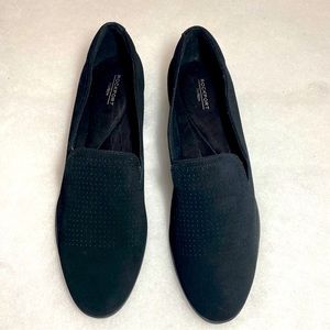 Rockport Womens Perpetua Black Loafers Size 8.5 (Wide) Store Display “New-Other”
